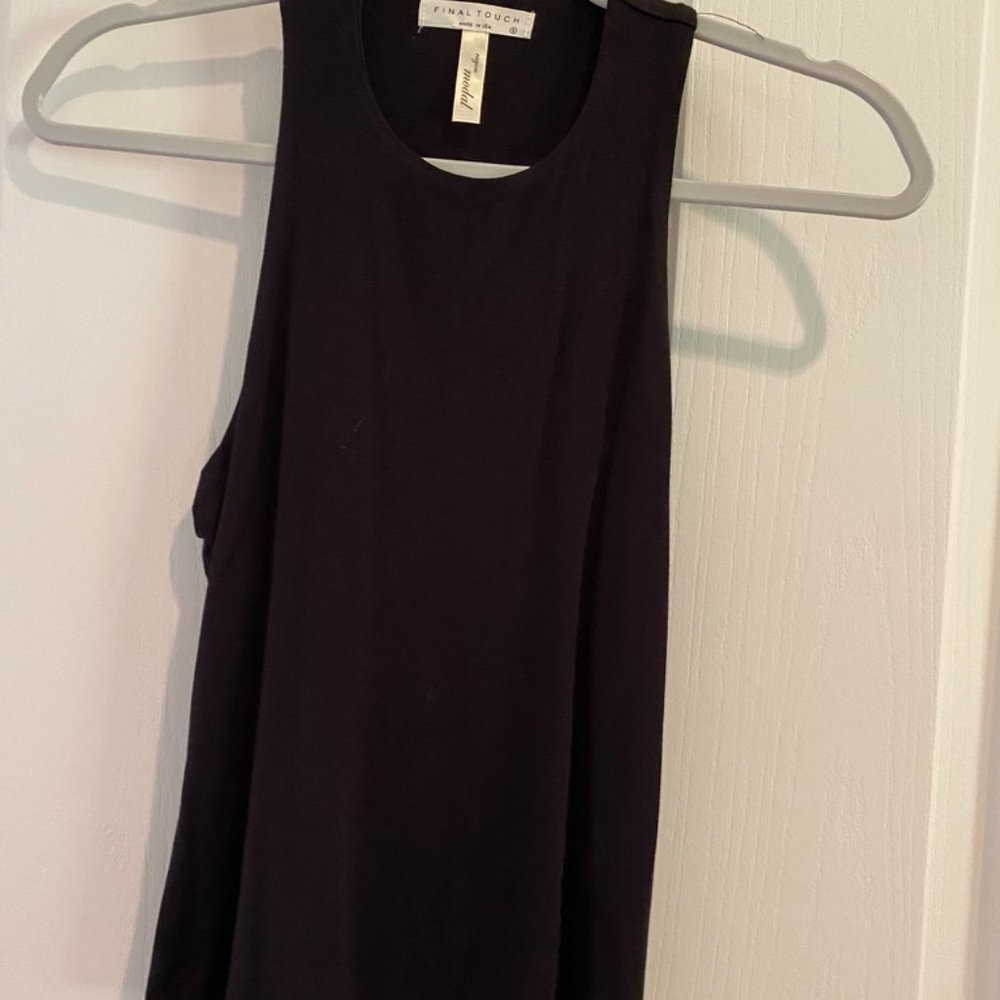 The perfect black tank you can dress up or down!